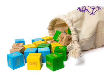 Großes SilbenWürfel Set